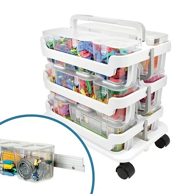 Cheapest 🌟 Deflect-O Storage Bins & Totes Deflecto Stackable Caddy Organizer Multi-Pack Bundle (DEF329003BB) 😍 3 Cheapest 🌟 Deflect-O Storage Bins & Totes Deflecto Stackable Caddy Organizer Multi-Pack Bundle (DEF329003BB) 😍