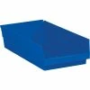 Best Sale 🌟 Specialty Storage Quill Brand 17 7/8" X 6 5/8" X 4" Plastic Shelf Bin, Blue, 20/Case (BINPS112B) 🎉 -Change Your Whole Storage & Organization. unnamed file 1039