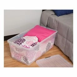 Buy 🔔 Storage Bins & Totes IRIS 91 Qt. Clear Storage Boxes, 4/Carton (CB-80) 🛒 -Change Your Whole Storage & Organization. unnamed file 1051