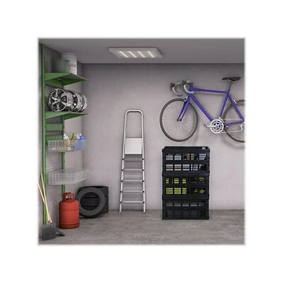 Flash Sale ๐ Crates Mount-It! 52 Qt. Open Lid Milk Crate, Black, 3/Pack (WI-3003) ๐ 5 Flash Sale ๐ Crates Mount-It! 52 Qt. Open Lid Milk Crate, Black, 3/Pack (WI-3003) ๐ - Image 3