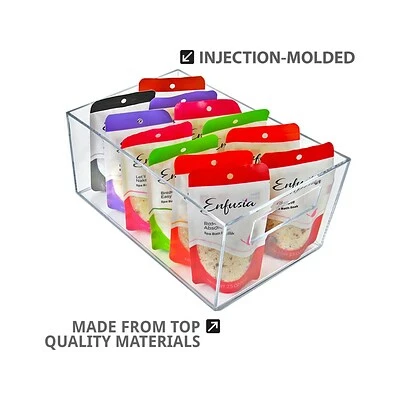 Flash Sale โค๏ธ Storage Bins & Totes Azar Medium Open Lid Storage Tote, Clear, 4/Pack (556235) ๐ 6 Flash Sale โค๏ธ Storage Bins & Totes Azar Medium Open Lid Storage Tote, Clear, 4/Pack (556235) ๐ - Image 4