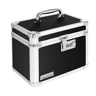 Buy 🥰 Portable File Storage Vaultz® Aluminum Locking Small Storage Box, Black 🎉 4 Buy 🥰 Portable File Storage Vaultz® Aluminum Locking Small Storage Box, Black 🎉 - Image 2