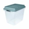 Outlet ✨ Storage Bins & Totes Hefty 32 Qt. Lift Off Lid Storage Bin, Gray/Clear, 6/Pack (HFT-7161010665666-6) ✨ -Change Your Whole Storage & Organization. unnamed file 1087