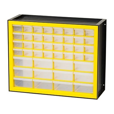 Cheap 🔥 Storage Drawers Iris 44-Drawer Desktop Storage Cabinet, Black/Yellow (500176) ✨ 3 Cheap 🔥 Storage Drawers Iris 44-Drawer Desktop Storage Cabinet, Black/Yellow (500176) ✨