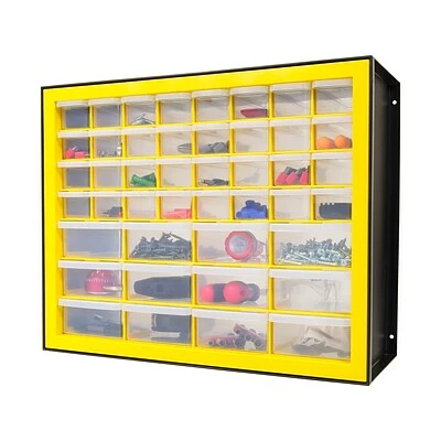 Cheap 🔥 Storage Drawers Iris 44-Drawer Desktop Storage Cabinet, Black/Yellow (500176) ✨ 4 Cheap 🔥 Storage Drawers Iris 44-Drawer Desktop Storage Cabinet, Black/Yellow (500176) ✨ - Image 2
