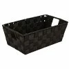 Brand new 🧨 Storage Bins & Totes Simplify Shelf 6 Qt. Open Storage Tote, Polyester Strap, Black (1117108KIS) ⌛ -Change Your Whole Storage & Organization. unnamed file 1110