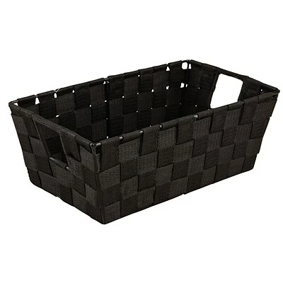 Brand new 🧨 Storage Bins & Totes Simplify Shelf 6 Qt. Open Storage Tote, Polyester Strap, Black (1117108KIS) ⌛ 3 Brand new 🧨 Storage Bins & Totes Simplify Shelf 6 Qt. Open Storage Tote, Polyester Strap, Black (1117108KIS) ⌛