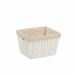 Best reviews of 🎉 Honey-Can-Do Decorative Boxes & Baskets Honey Can Do 39.68 Qt. Large Tall Square Water Hyacinth Basket Natural (STO-03560) ❤️