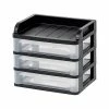 Budget 🤩 Storage Drawers Iris Medium 3 Drawers Desktop Storage, Black (150181) ⭐ -Change Your Whole Storage & Organization. unnamed file 115