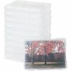 Deals 👍 Storage Bins & Totes IRIS Craft Snap Lid Case, Clear, 10 Pack (585161) 🎁 -Change Your Whole Storage & Organization. unnamed file 1150