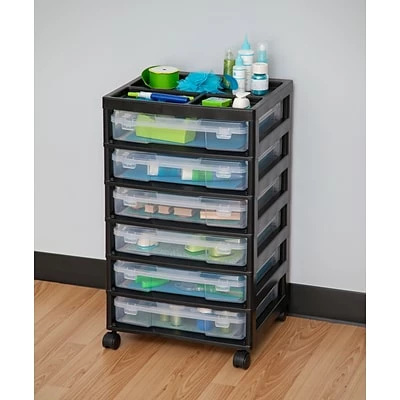 Flash Sale ๐ Rolling Carts IRISยฎ 6 Drawer Standalone Storage, Black, 2 Pack (150816) ๐ 5 Flash Sale ๐ Rolling Carts IRISยฎ 6 Drawer Standalone Storage, Black, 2 Pack (150816) ๐ - Image 3