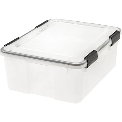 Best reviews of ๐ IRIS Weathertight Plastic 30 Qt. Storage Box, Clear, 6/Pack (110400) ๐ 3 Best reviews of ๐ IRIS Weathertight Plastic 30 Qt. Storage Box, Clear, 6/Pack (110400) ๐