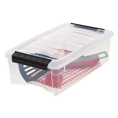 Best Sale ✔️ Storage Bins & Totes IRIS Stack & Pull 5.7 Qt. Latching Lid Modular Box, Clear With Clear Lid, 10 Pack (100275) ❤️ 3 Best Sale ✔️ Storage Bins & Totes IRIS Stack & Pull 5.7 Qt. Latching Lid Modular Box, Clear With Clear Lid, 10 Pack (100275) ❤️