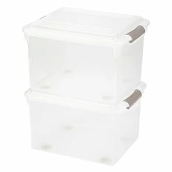 Cheap ✨ Storage Bins & Totes IRIS® 34 Qt Store And Slide File Box, Clear, 4 Pack (140012) 😀 -Change Your Whole Storage & Organization. unnamed file 1197