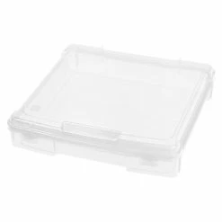 Best Sale 👏 Storage Bins & Totes IRIS Portable Project 6 Qt. Snap Lid Storage Case, Clear, 6/Pack (585121) 🎁