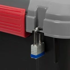 Best Pirce ✨ Storage Box IRIS 42 Gallon Heavy Duty Storage Trunk With Wheels, 2/CT (250084) 😉 -Change Your Whole Storage & Organization. unnamed file 1214