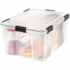 Hot Sale 🤩 Storage Bins & Totes IRIS Weathertight 62 Qt. Storage Box, Clear 4/CT (110550) 🎁 2 Hot Sale 🤩 Storage Bins & Totes IRIS Weathertight 62 Qt. Storage Box, Clear 4/CT (110550) 🎁 -Change Your Whole Storage & Organization. unnamed file 1217