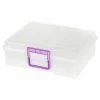 Best Sale ❤️ Storage Bins & Totes IRIS 15.83 Quart Snap Lid Photo And Craft Keeper, Clear, 2/Pack (585865) 👏 -Change Your Whole Storage & Organization. unnamed file 1232