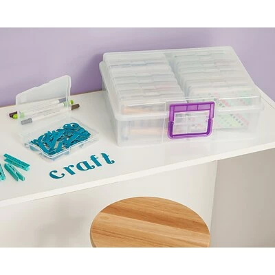 Best Sale โค๏ธ Storage Bins & Totes IRIS 15.83 Quart Snap Lid Photo And Craft Keeper, Clear, 2/Pack (585865) ๐ 7 Best Sale โค๏ธ Storage Bins & Totes IRIS 15.83 Quart Snap Lid Photo And Craft Keeper, Clear, 2/Pack (585865) ๐ - Image 5