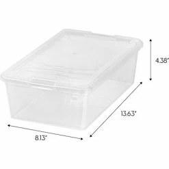Top 10 🤩 Storage Bins & Totes Iris 6 Qt. Snap Lid Storage Tote, Clear, 10/Pack (500074) ✨ -Change Your Whole Storage & Organization. unnamed file 1239