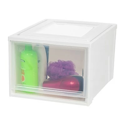 Discount ๐ Storage Bins & Totes IRISยฎ Deep Box Chest Drawer, White, 3 Pack (591088) ๐ 8 Discount ๐ Storage Bins & Totes IRISยฎ Deep Box Chest Drawer, White, 3 Pack (591088) ๐ - Image 6