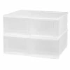Budget 🥰 Storage Drawers IRIS 17 Qt. Stacking Drawer, White, 4/PK (129899) ✨ 1 Budget 🥰 Storage Drawers IRIS 17 Qt. Stacking Drawer, White, 4/PK (129899) ✨ -Change Your Whole Storage & Organization. unnamed file 1265