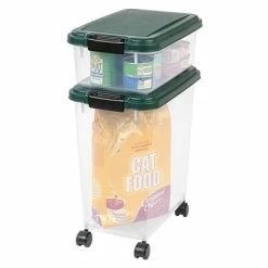 Budget 🔥 Storage Bins & Totes Remington 3- Piece Airtight 12 Qt. Snap Lid Storage Container Combo, Green (296150) 🎉 -Change Your Whole Storage & Organization. unnamed file 1268