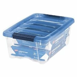 Best Pirce 👍 Storage Bins & Totes Iris Stack & Pull 12.9 Qt. Latch Lid Storage Bin, Navy/Clear (100306) 🥰 6 Best Pirce 👍 Storage Bins & Totes Iris Stack & Pull 12.9 Qt. Latch Lid Storage Bin, Navy/Clear (100306) 🥰 -Change Your Whole Storage & Organization. unnamed file 129
