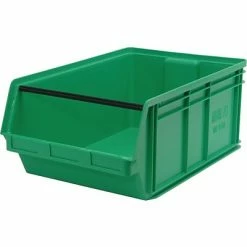 Brand new 👍 Storage Bins & Totes Quantum Storage Systems Magnun Series Bin, 29" X 18 3/8" X 11 7/8", Green (Qms743-Gn) 🔥