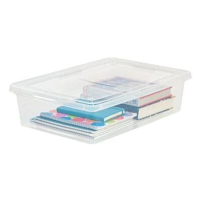 Coupon ✔️ Storage Bins & Totes IRIS 28 Qt. Snap Lid Storage Box, Clear, 10/Pack (200420) ❤️ 5 Coupon ✔️ Storage Bins & Totes IRIS 28 Qt. Snap Lid Storage Box, Clear, 10/Pack (200420) ❤️ - Image 3