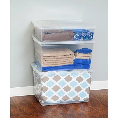 Coupon ✔️ Storage Bins & Totes IRIS 28 Qt. Snap Lid Storage Box, Clear, 10/Pack (200420) ❤️ 7 Coupon ✔️ Storage Bins & Totes IRIS 28 Qt. Snap Lid Storage Box, Clear, 10/Pack (200420) ❤️ - Image 5