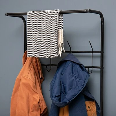 Cheap ๐ฏ Clothes Racks & Portable Closets Mind Reader Metal ๐งฅ Coat & ๐ Shoe Rack, Black (CSRACK-BLK) ๐ 7 Cheap ๐ฏ Clothes Racks & Portable Closets Mind Reader Metal ๐งฅ Coat & ๐ Shoe Rack, Black (CSRACK-BLK) ๐ - Image 5