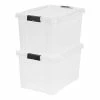 Budget ✔️ Storage Bins & Totes IRIS® Store-It-All Tote 18 Gallon, 2 Pack, Clear 🤩 -Change Your Whole Storage & Organization. unnamed file 1343
