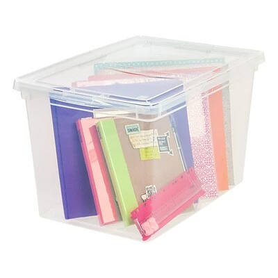 Discount โ๏ธ Storage Bins & Totes IRIS 68 Qt. Storage Box, Clear, 6/Pack (200450) ๐ 6 Discount โ๏ธ Storage Bins & Totes IRIS 68 Qt. Storage Box, Clear, 6/Pack (200450) ๐ - Image 4