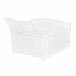 Flash Sale 🌟 Storage Bins & Totes IRIS Easy Access Men's 👞 Shoe Box, Clear, 4 Pack (586430) 👏