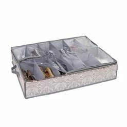 Cheap ๐ Closet Storage & Organizers Laura Ashley Under The Bed Storage Box, 12 Pair (LA-95609) ๐