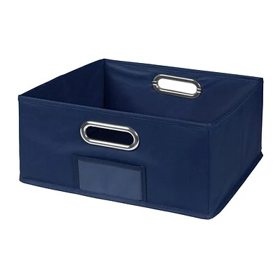 Budget ๐ Storage Bins & Totes Niche Cubo Half-Size Foldable Fabric Storage Bin- Blue (HTOTE1206BE) โญ 3 Budget ๐ Storage Bins & Totes Niche Cubo Half-Size Foldable Fabric Storage Bin- Blue (HTOTE1206BE) โญ