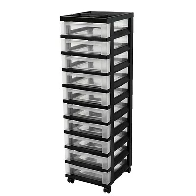 Flash Sale 👍 Rolling Carts IRIS® 10 Drawer Storage Cart, Black (585650) 🎁 3 Flash Sale 👍 Rolling Carts IRIS® 10 Drawer Storage Cart, Black (585650) 🎁
