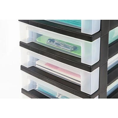 Flash Sale 👍 Rolling Carts IRIS® 10 Drawer Storage Cart, Black (585650) 🎁 5 Flash Sale 👍 Rolling Carts IRIS® 10 Drawer Storage Cart, Black (585650) 🎁 - Image 3