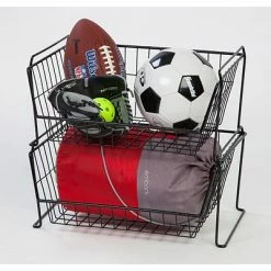 Best reviews of ✔️ All Purpose Baskets IRIS USA, Inc. Large Stacking Basket, Black (261012) 👏 -Change Your Whole Storage & Organization. unnamed file 1420