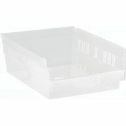 Budget 🎉 Storage Bins & Totes Quantum Storage Systems Store-More 10.14 Qt. Open Lid Storage Bin, Yellow, 16/Carton (QSB205YLCT) 🥰
