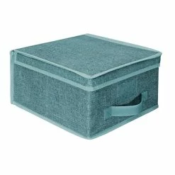 Cheapest ⌛ Decorative Boxes & Baskets Simplify Medium Storage Box, Dustyblue (25420-Dustyblue) 🔥