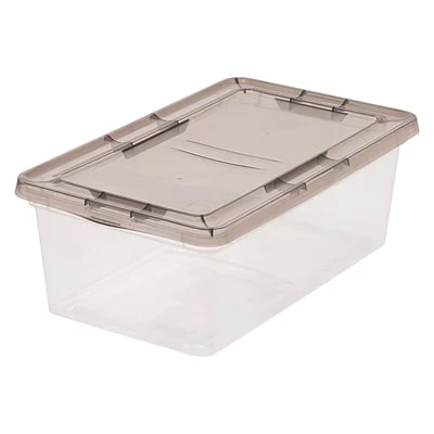 Deals ✨ Storage Bins & Totes IRIS® 6 Quart Clear Storage Box With Gray Lid, 12 Pack 👏 3 Deals ✨ Storage Bins & Totes IRIS® 6 Quart Clear Storage Box With Gray Lid, 12 Pack 👏