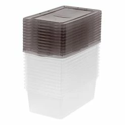 Deals ✨ Storage Bins & Totes IRIS® 6 Quart Clear Storage Box With Gray Lid, 12 Pack 👏 11 Deals ✨ Storage Bins & Totes IRIS® 6 Quart Clear Storage Box With Gray Lid, 12 Pack 👏 -Change Your Whole Storage & Organization. unnamed file 1491
