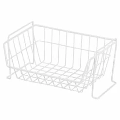 Discount ๐ All Purpose Baskets IRISยฎ USA, Inc. Small Stacking Basket, White (261005) ๐