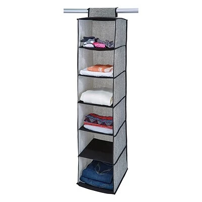 Flash Sale 🔥 Plastic Weave Bins Simplify Closet Organizer, 6 Shelf, Black (25427-BLACK) ⌛ 3 Flash Sale 🔥 Plastic Weave Bins Simplify Closet Organizer, 6 Shelf, Black (25427-BLACK) ⌛