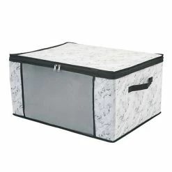 Brand new 😀 Cloth & Soft Storage Simplify Blanket Bag, Marble (26835-MARBLE) 👍