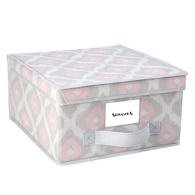 New ๐ฏ Closet Storage Organizers The Macbeth Collection Closet Candie Storage Box, Medium, Ikat (M-77800-CC) ๐ 7 New ๐ฏ Closet Storage Organizers The Macbeth Collection Closet Candie Storage Box, Medium, Ikat (M-77800-CC) ๐ - Image 5