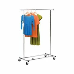 Hot Sale 🌟 Clothes Racks & Portable Closets Honey-Can-Do 66.5" X 74.5" Garment Rack, Chrome Steel (GAR-01304) 🧨 -Change Your Whole Storage & Organization. unnamed file 156