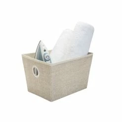 Discount 😀 Decorative Boxes & Baskets Simplify Medium Grommet Storage Bin In Faux Jute ⌛ -Change Your Whole Storage & Organization. unnamed file 1583